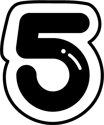 number_5 emote for Discord