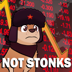 CaoNotStonks emote for Discord