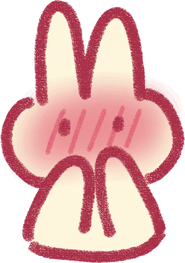 BnuuyShy emote for Discord