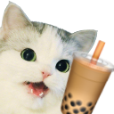 catdrink emote for Discord