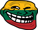 trolllithuania emote for Discord