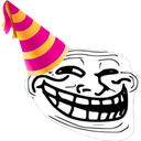 trollbirthday emote for Discord