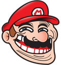 trollmario emote for Discord