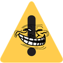 trollwarning emote for Discord