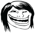 trollfemale emote for Discord
