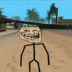 trollfacegaming emote for Discord