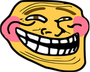 trollflushed1 emote for Discord