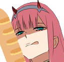 02baguette emote for Discord