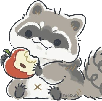 raccoon emote for Discord