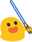 blobbluelightsaber emote for Discord