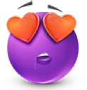 pjoobihearteyes emote for Discord