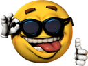 EmotiCoolTongue emote for Discord