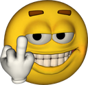 EmotiMiddleFinger emote for Discord