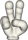 EmotiPeaceHand emote for Discord