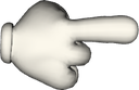 EmotiPointRight emote for Discord