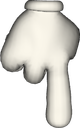 EmotiPointDown emote for Discord