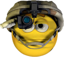EmotiSoldierSalute emote for Discord