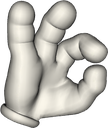EmotiOkHand emote for Discord
