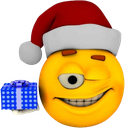 EmotiChristmasGift emote for Discord
