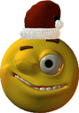 EmotiChristmasWink emote for Discord