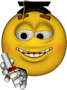 EmotiGraduation emote for Discord