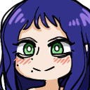 SantaBlush emote for Discord
