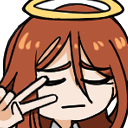 AngelPensive emote for Discord