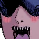 CSMBeamBlush emote for Discord