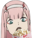 02popcorn emote for Discord
