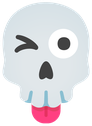 sillyskull emote for Discord