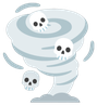 skullnado emote for Discord