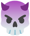 demonskull emote for Discord