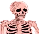 pinkskull emote for Discord