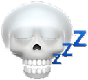 skullsleepy emote for Discord
