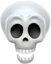 skullshocked emote for Discord