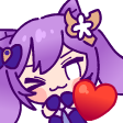 keqing2Heart emote for Discord
