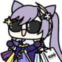 KeqingFlex emote for Discord