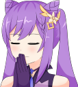 KeqingPray emote for Discord
