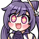 KeqingSparkle emote for Discord