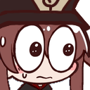 HUTAOScared emote for Discord