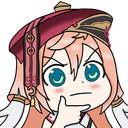 YanfeiThink emote for Discord