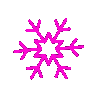 Pinksnowflake emote for Discord