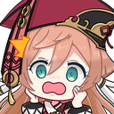 YanfeiWorry emote for Discord