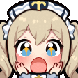 BarbaraWow emote for Discord