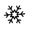 Blacksnowflake emote for Discord
