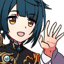 XingqiuHello emote for Discord