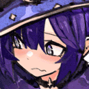 MonaShy emote for Discord