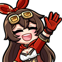 AmberHi emote for Discord