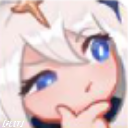 PaimonThink emote for Discord