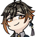 ZhongliSmug emote for Discord